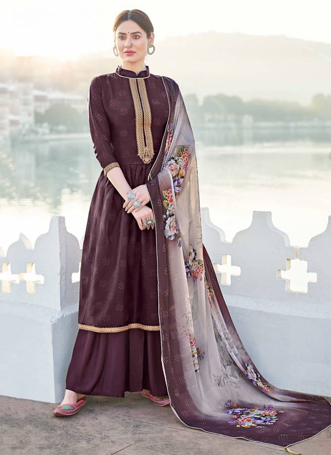 BELA HIRAYA Latest Designer Festive Wear Upada Silk Embroidered Salwar Suit Collection